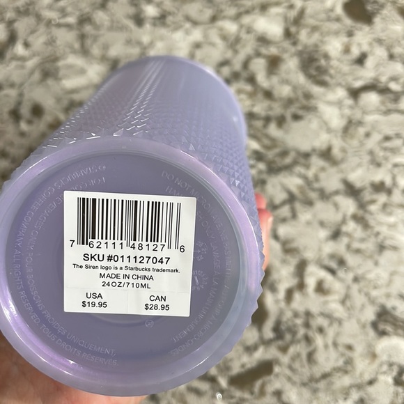 Starbucks Icy White NEW 24 oz - Picture 2 of 3